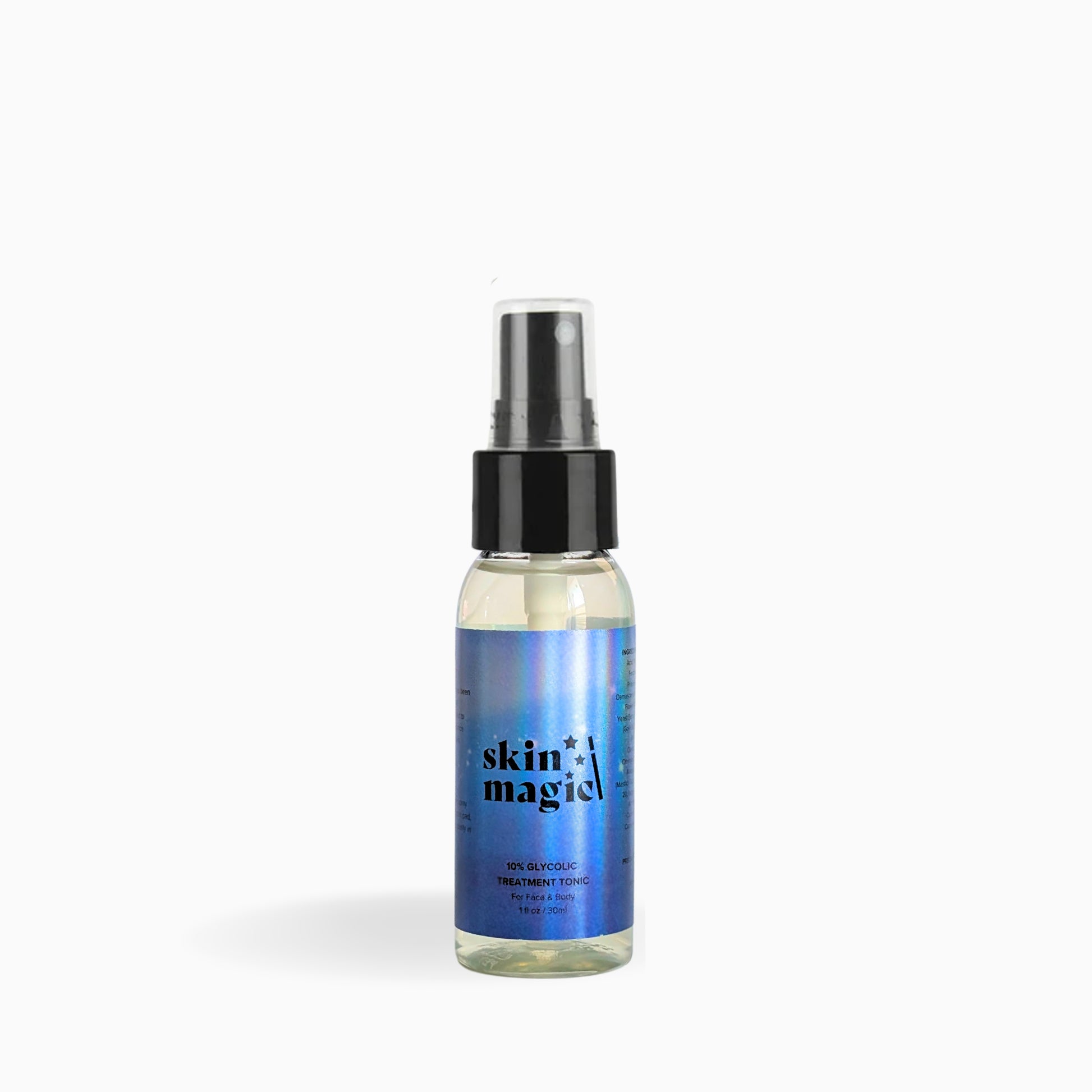 skin magic 10% glycolic treatment tonic travel size